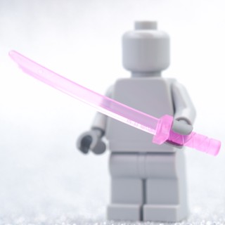 LEGO Pink Katana Sword - LEGO เลโก้ มินิฟิกเกอร์ ตัวต่อ ของเล่น WEAPON