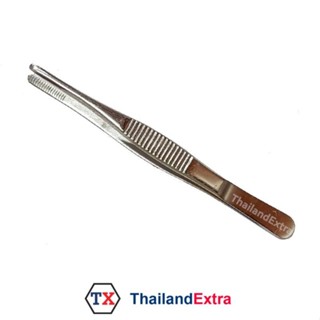 ปากคีบ Forceps ปากคีบ tweezer สแตนเลส 304 - 12.5 เซนติเมตร