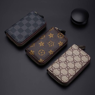 * เคสกุญแจรีโมทรถยนต์ * กระเป๋าใส่กุญแจสำหรับผู้ชายและผู้หญิงกระเป๋าใส่กุญแจสำหรับใช้ในรถยนต์อเนกประสงค์ความจุขนาดใหญ่กร