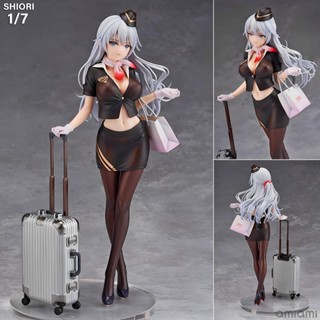 Figure ฟิกเกอร์ Otherwhere Original Character Awahara Shiori Stewardess ไอฮาระ ชิโอริ แอร์โฮสเตส 1/7 โมเดล การ์ตูน Gift