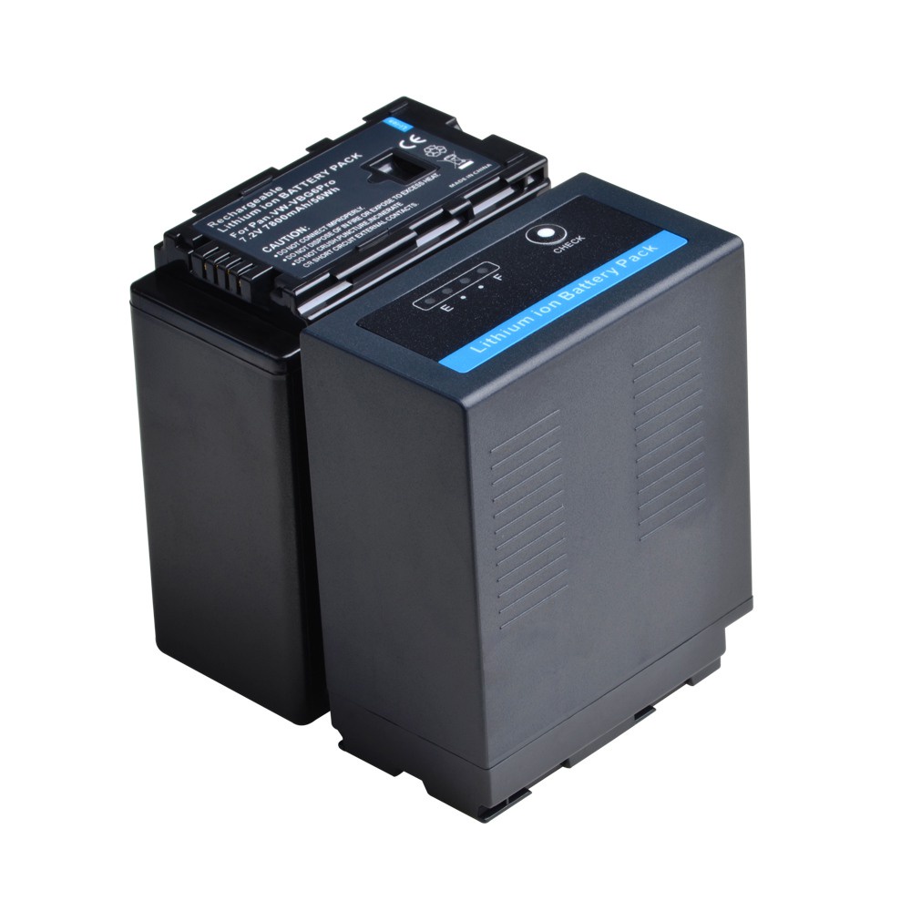 7800MAh VWVBG6 AG-AC160 VW-VBG6GK แบตเตอรี่สำหรับ Panasonic AG-AC7 AG-AF100 VW-VBG6 AG-HMR10 AG-HSC1
