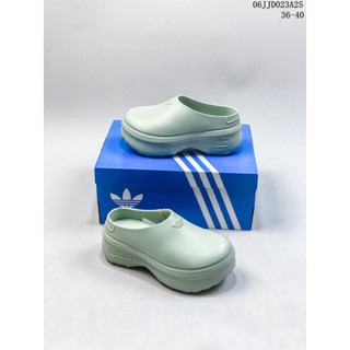 Adidas ADIFOM STAN MULE รองเท้าแตะ พื้นหนา ระบายอากาศ เพิ่มความสูง สําหรับผู้หญิง