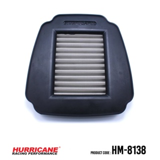 HURRICANE กรอง กรองอากาศ กรองซิ่ง กรองแต่ง เพิ่มแรงม้า ล้างได้ HM-8138 Yamaha Exciter JUPITER MX King Y15 ZR MX 125