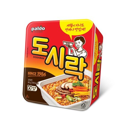Paldo doshirac original Cup 86g มาม่าเกาหลี บะหมี่กึ่งสำเร็จรูปรสเนื้อต้นตำหรับ