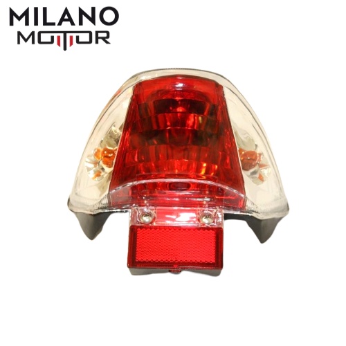 ไฟท้ายมอเตอร์ไซค์ ไฟท้าย รุ่น WAVE 125 R / S หัวเถิก ยี่ห้อ HMA ชุดไฟท้าย เวฟ125 อาร์ / เอส motorcyc