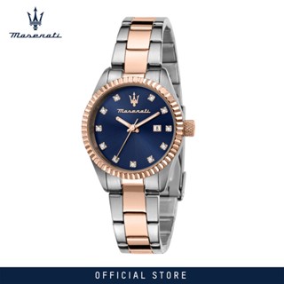 [2 Years Warranty] Maserati Competizione 31mm Blue Dial Ladies Quartz Watch R8853100507