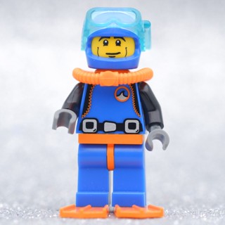 LEGO Deep Sea Diver Series 1 - MINIFIGURE SERIES LEGO เลโก้ มินิฟิกเกอร์ ตัวต่อ ของเล่น