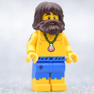 LEGO Shipwreck Survivor Series 21 - MINIFIGURE SERIES LEGO เลโก้ มินิฟิกเกอร์ ตัวต่อ ของเล่น