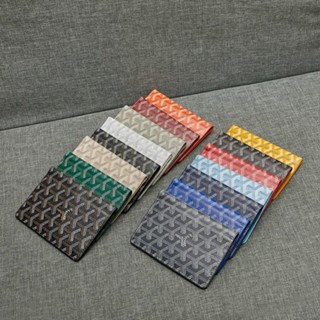 กระเป๋าสตางค์ Goya goyard สไตล์ใหม่ ใส่หนังสือเดินทาง สําหรับผู้ชาย และผู้หญิง 2023