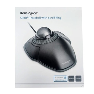 Kensington K75327WW Orbit Trackball Wired Mouse with Scroll Ring (Space Gray)