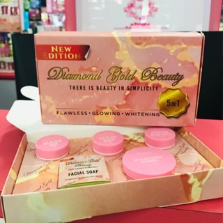 10 Boxes Diamond Gold Skincare 5 in 1 ไดมอนด์โกลด์สกินแคร์