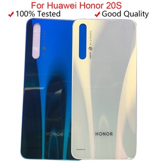 ฝาครอบแบตเตอรี่ด้านหลัง พร้อมกาว สําหรับ 6.26 Huawei Honor 20s Honor 20s