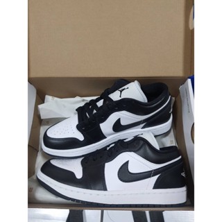 ▽♗Nike Air Jordan 1 Low "Panda" (2023)รองเท้าผ้าใบผู้ชาย