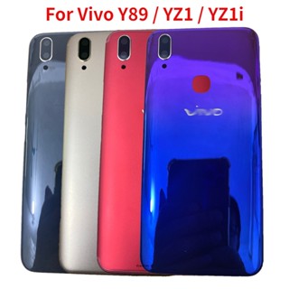 ใหม่ เคสแบตเตอรี่ กรอบกลาง ด้านหลัง พร้อมเลนส์กล้อง และปุ่มด้านข้าง สําหรับ Vivo Y89 YZ1 YZ1i