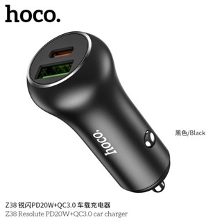 Hoco Z38 ที่ชาร์จในรถ PD20W+QC3.0 กำลังขับ38W แท้100%