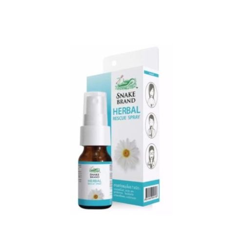 Herbal Rescue Spray Snake Brand 15 ml.