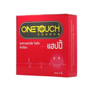 ONE TOUCH HAPPY CONDOM ขนาด 52 มม.