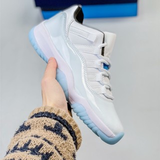 N_ike Air Jordan 11 Retro Low AJ11 Joe 11 รองเท้าผ้าใบลําลอง เหมาะกับการเล่นบาสเก็ตบอล