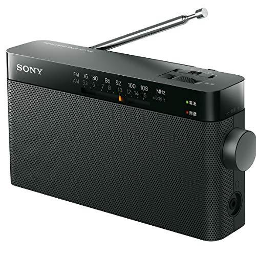 Sony Icf-306 B วิทยุพกพา Icf-306 : Fm / Am กว้าง เข้ากันได้กับ สีดํา