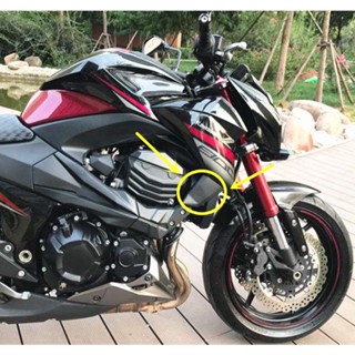 M _ กรอบกระเป๋า ขนาดเล็ก สีดํา สําหรับตกแต่งรถจักรยานยนต์ Kawasaki Z800 13-16 ปี