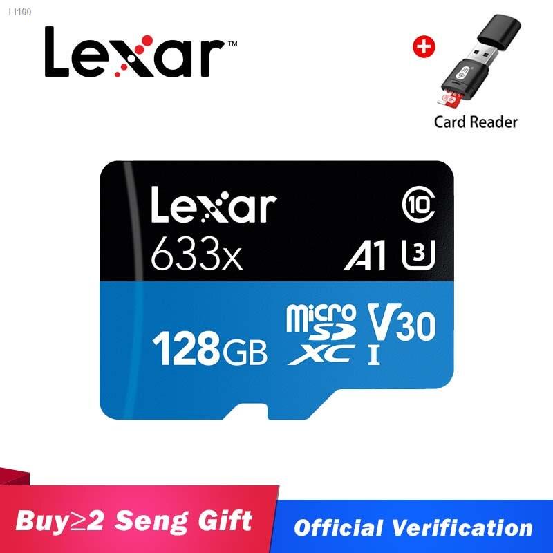 ✘FREE Gift +Available Stock Lexar micro sd card 32GB 64GB 128GB 256GB TF Flash Memory Card micro sd 512GB for Gopro/DJI/