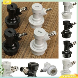 (shopeestore) Keg Ball Lock Disconnect Connector Barbed Threaded Brew Beer Dispenser