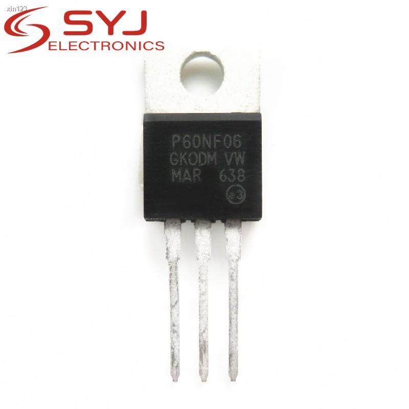 ☾♚☇10pcs/lot STP60NF06L STP60NF06 P60NF06 60NF06 TO-220 new original In Stock