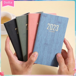 (dottam) ปฏิทินวารสาร 2023 A6 Agenda Planner Book เนื้อละเอียดอ่อน