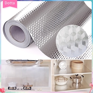 (dottam) สติ๊กเกอร์ฟอยล์อลูมิเนียมกันน้ํา diy สําหรับติดตกแต่งผนังบ้าน