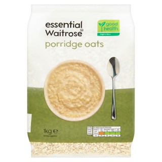 เวทโทรสข้าวโอ๊ตกึ่งสำเร็จรูป 1กก.  /  Waitrose Porridge Oats 1kg.