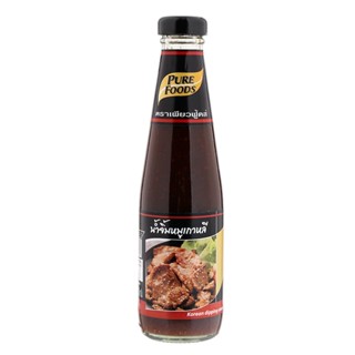 เพียวฟู้ดส์น้ำจิ้มหมูเกาหลี 330กรัม  /  Pure Foods Korean Dipping  330g.