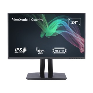 หน้าจอคอมพิวเตอร์ \ MONITOR (จอมอนิเตอร์) VIEWSONIC VP2456 - 23.8" IPS FHD 60Hz USB-C