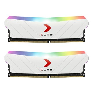 คอมพิวเตอร์ &lt;&gt; 16GB (8GBx2) DDR4 3200MHz RAM (หน่วยความจำ) PNY XLR8 GAMING EPIC-X RGB (WHITE) (MD16GK2D4320016XRGBW)