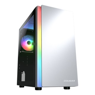 อุปกรณ์คอมพิวเตอร์ , CASE (เคส) COUGAR PURITY RGB (WHITE) (MICRO-ATX)