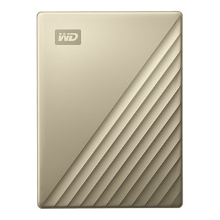 อุปกรณ์จัดเก็บข้อมูล - 2 TB PORTABLE HDD (ฮาร์ดดิสก์พกพา) WD MY PASSPORT ULTRA (GOLD) (WDBC3C0020BGD)