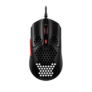 คีย์บอร์ด และเมาส์ } MOUSE (เมาส์) HYPERX PULSEFIRE HASTE (BLACK/RED)