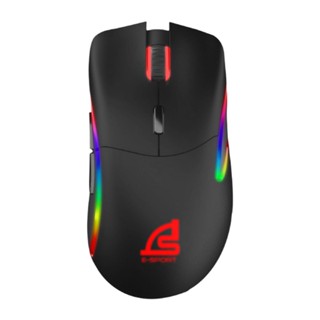 คีย์บอร์ด และเมาส์  MOUSE (เมาส์) SIGNO E-SPORT MACRO GAMING MEXXAR GM-972 (BLACK)