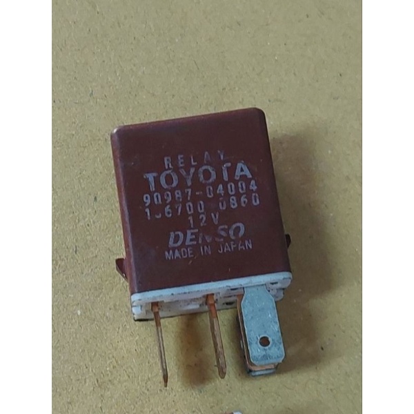 รีเลย์ 5ขา TOYOTA VIOS ALTIS CAMRY WICH VIGO ราคาต่อ1ชิ้น มือ2 JAPAN