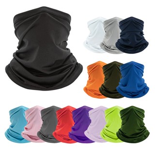 Motorcycle Ice Silk Helmet Balaclava Breathable Sunscreen Outdoor Sweat Wicking Driving Fishing Neck Headgear Moto Acces