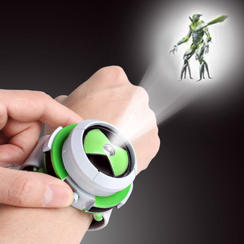 🌞BEN 10 Ten Projector Watch Alien Force Omnitrix Illumintator Bracelet Kid's Toys