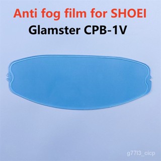 Motorcycle Helmet Visor Film Anti Fog for SHOEI Glamster CPB-1V Full Face Helmet Lens Film Fog Resistant Accessories