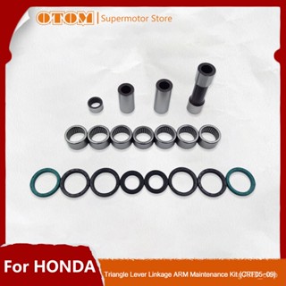 OTOM Motorcycle Linkage ARM Triangle Lever Accessories Bearing Oil Seal Bushing For HONDA CR125 CR250 CRF250R CRF450R/X