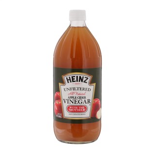 ไฮนซ์น้ำส้มสายชูหมักจากแอปเปิ้ลชนิดไม่ผ่านการกรอง 946มล.  /  Heinz Unfiltered Apple Cider Vinegar 946ml.