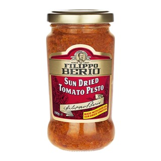 ฟิลิปโปเบอร์ลิโอซอสเพสโต้มะเขือเทศ 190กรัม  /  Fillippo Berio Sun Dried Tomato Pesto 190g.