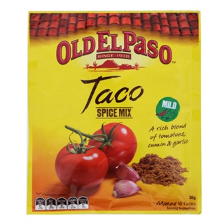 โอลด์เอลพาโซทาโก้ซอส 30กรัม  /  Old El Paso Taco Seasoning Mix 30g.