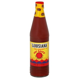 หลุยส์เซียน่าซอสพริกรสเผ็ด 177มล.  /  Louisiana Sweet Hotter Hot Sauce 177ml.