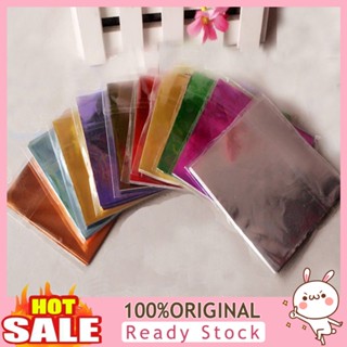 [B_398] 100Pcs Multi-color Aluminum Foil Paper Chocolate Sweets Wrappers