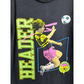 เสื้อยืด มือสอง วินเทจ งานกีฬา ตะเข็บเดี่ยวบน-ล่าง อก 40 ยาว 28