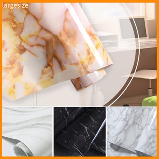 &lt;LS&gt; Marble Effect Self Adhesive Wallpaper PVC Art Sticker Decal Decoration