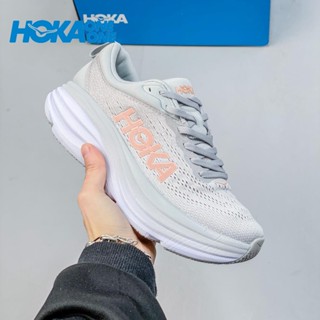 [พร้อมส่ง] Hoka One Bondi8 รองเท้าวิ่ง ทนต่อความเมื่อยล้า สําหรับผู้ใหญ่